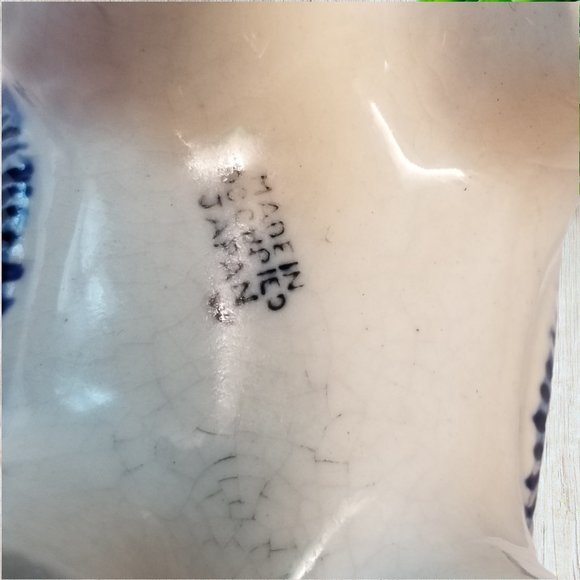 Lucky Elephant Small Planter Hand Painted Ceramic Made in Occupied Japan1945 - Picture 7 of 15